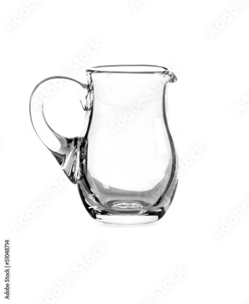 Obraz Glass jug isolated