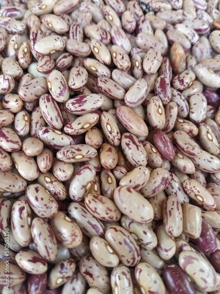 Obraz Beans and grains background