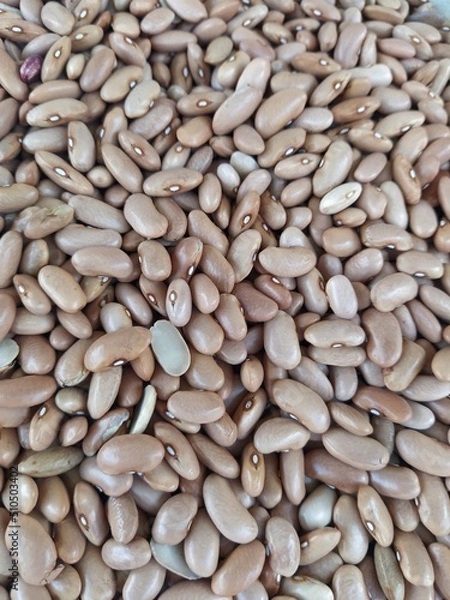 Obraz Beans and grains background