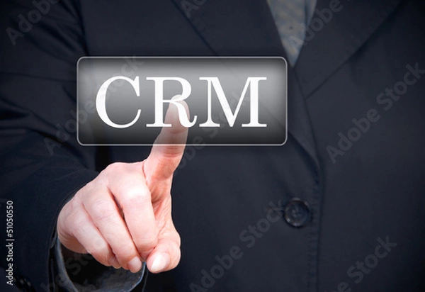 Fototapeta CRM Customer Relationship Management