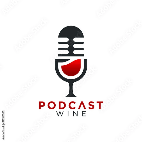 Obraz podcast wine design