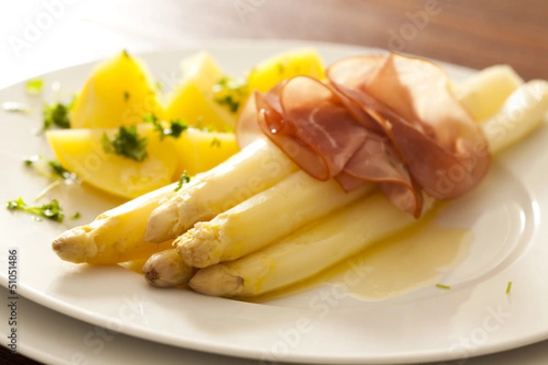 Obraz Spargelgericht