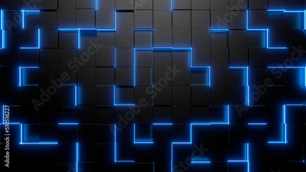 Obraz Concrete Cubes Background