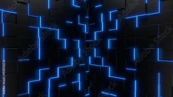 Obraz Concrete Cubes Background