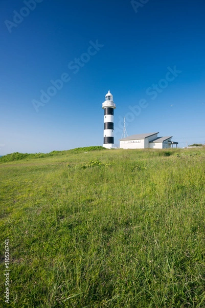 Obraz 秋田県　入道岬灯台