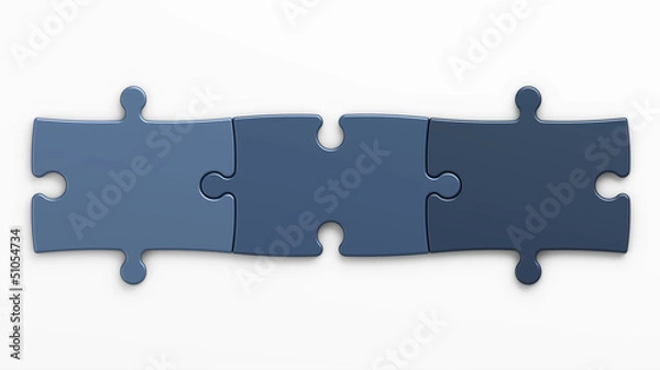 Fototapeta puzzle pieces to place concepts