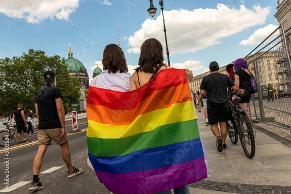 Obraz The famous Christopher Street Day (CSD) in Berlin