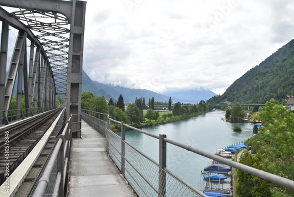 Obraz bridge over the lake