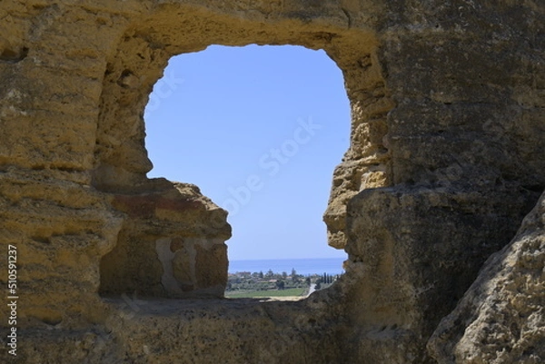 Fototapeta Agrigento, Valle dei templi, Arco