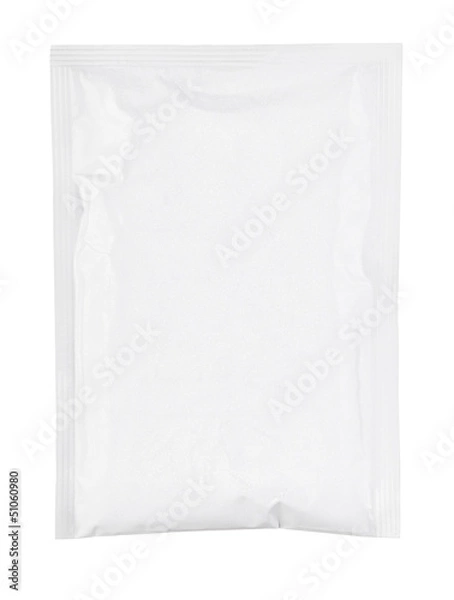 Fototapeta white paper bag package