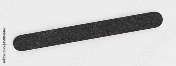 Fototapeta Realistic 3D Render of Emery Board