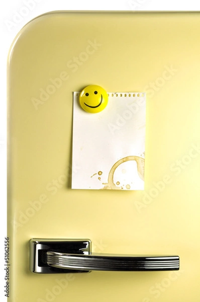 Obraz Leave a message on the fridge