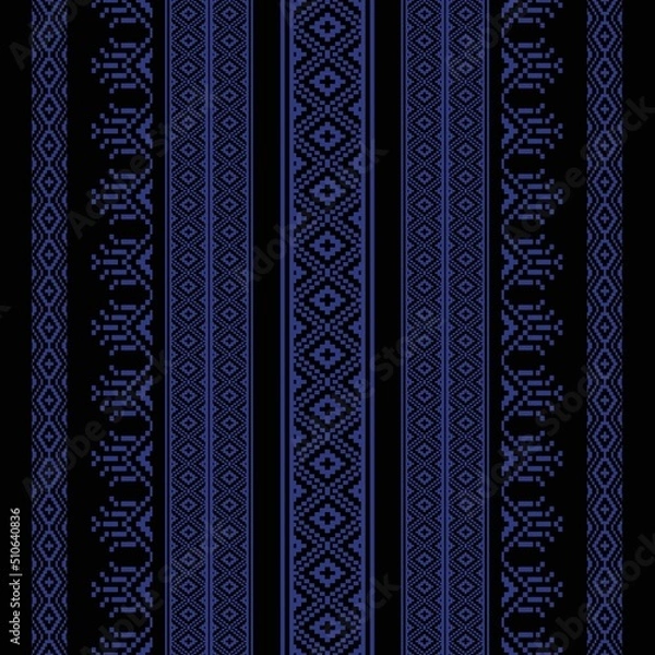 Fototapeta seamless pattern, ethnic,ikat pattern,patterns,geometric,native,tribal,boho pattern,motif,aztec,textile,fabric,carpet,mandalas,african pattern,American pattern,india,flower