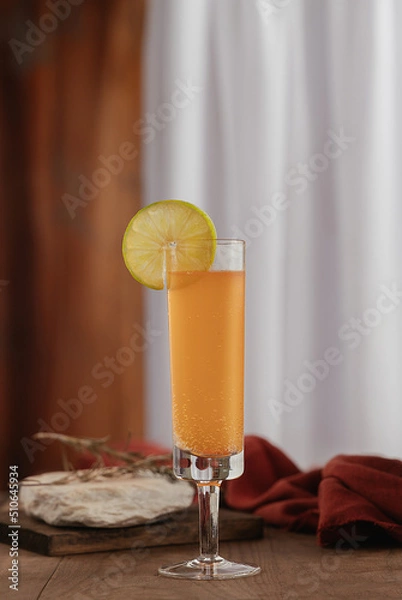 Obraz orange drink mimosa