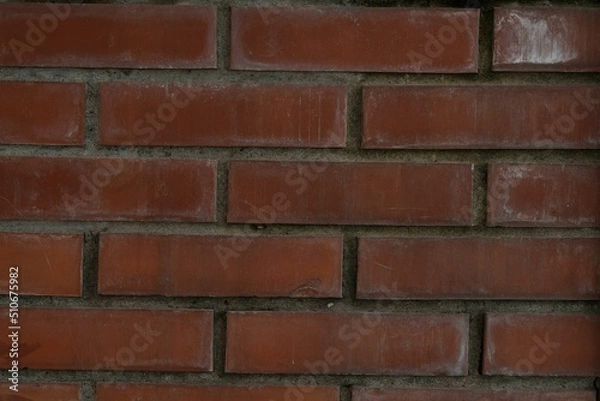 Fototapeta background in the form of a wall of bricks