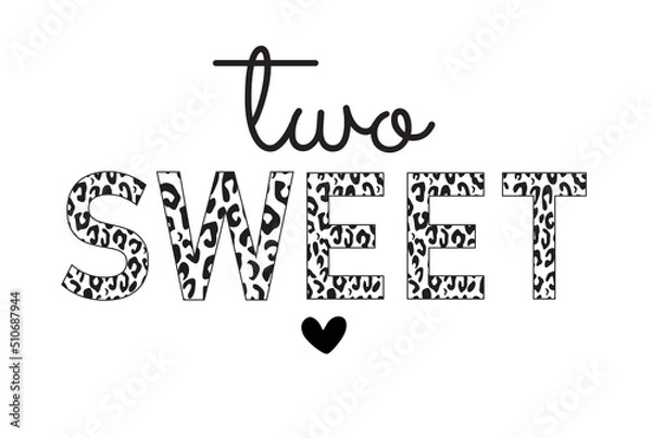 Fototapeta Two Sweet SVG, 2nd Birthday Svg, Two Year Old Svg, Birthday Girl Svg, Two Sweet Donut SVG, Watermelon SVG, 2nd ice cream donut cow birthday
