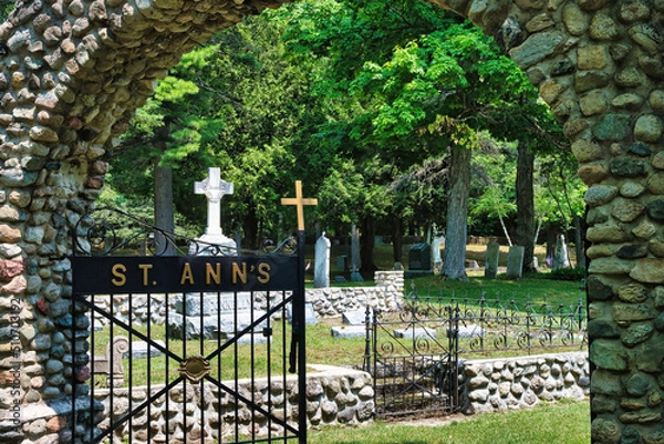 Obraz St Ann's Cemetery 