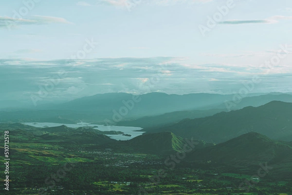 Obraz panoramic view from the mountains