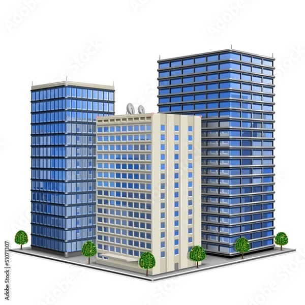 Fototapeta Office Building