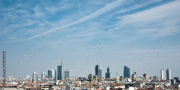 Obraz skyline di Milano