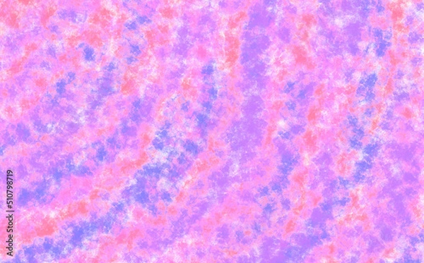 Obraz pink, blue, lilac gradient background of watercolor illustration for text
