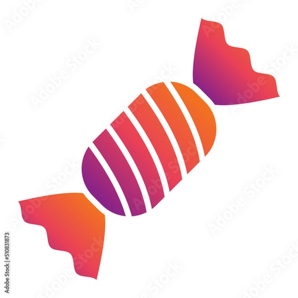 Fototapeta Candy Icon