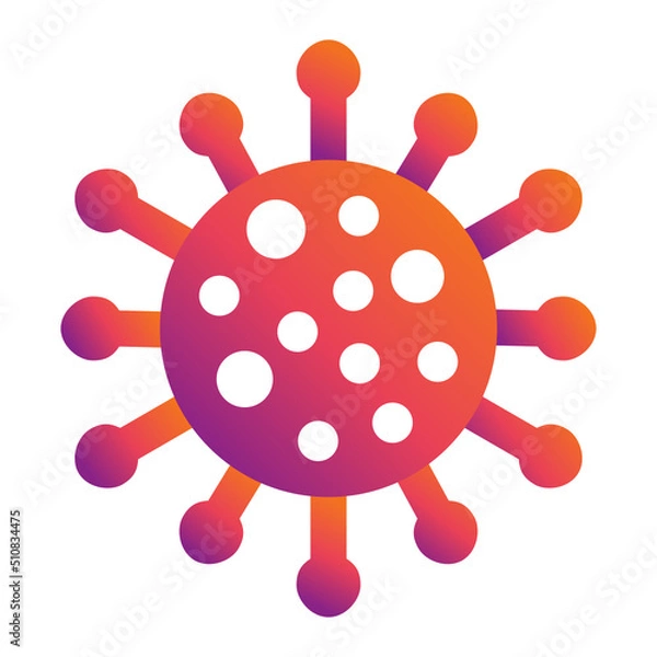 Fototapeta Virus Icon