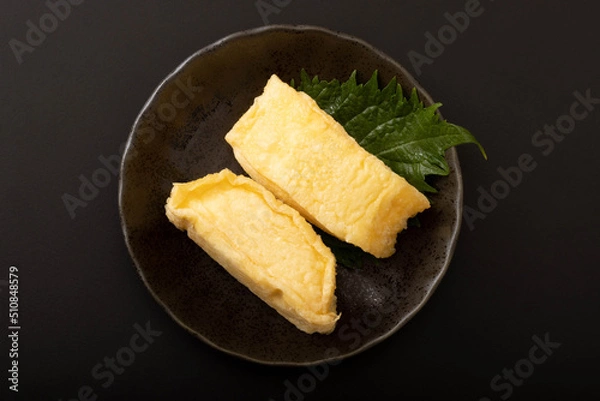 Fototapeta 湯葉揚げ　ゆば揚げ