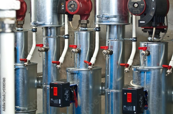 Fototapeta Heizungskeller