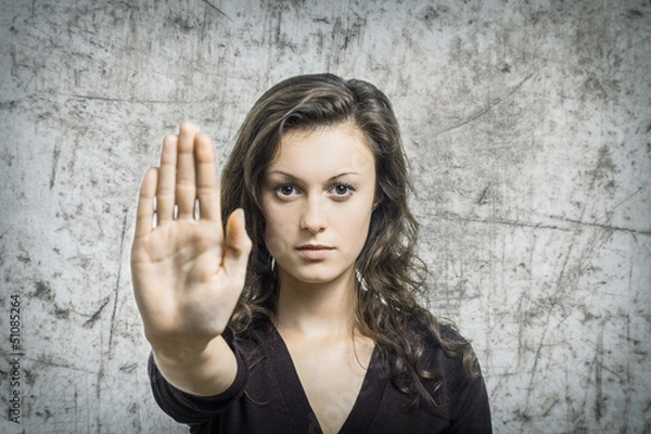 Obraz Przestań, przestań!