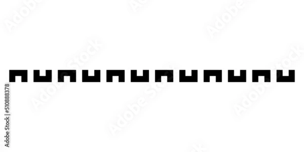 Obraz pixel border art
