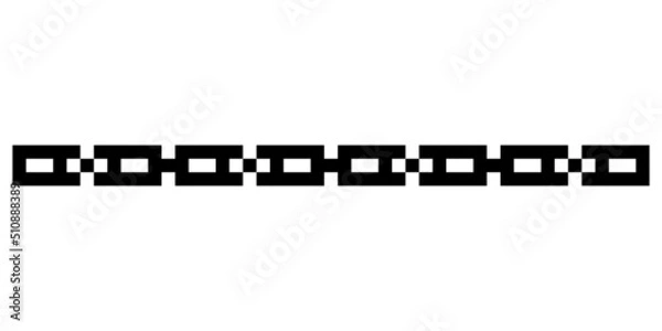 Fototapeta pixel border art
