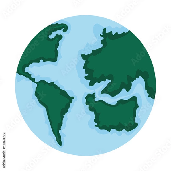 Fototapeta bright wolrd design