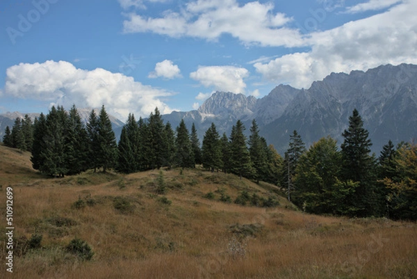 Obraz Berglandschaft in Bayern