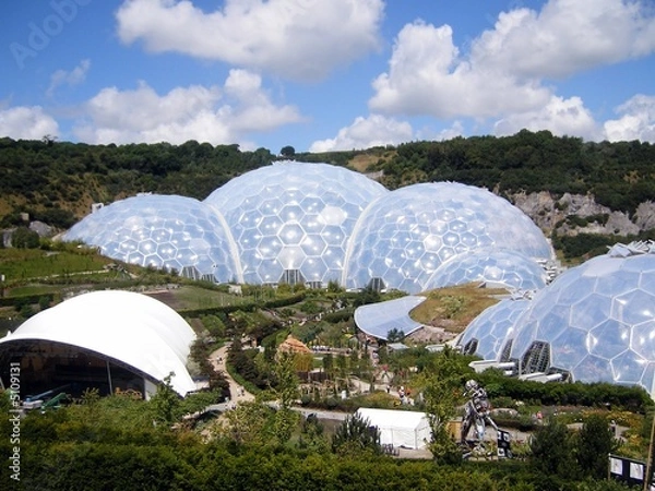 Obraz The Eden Project = Biodomes