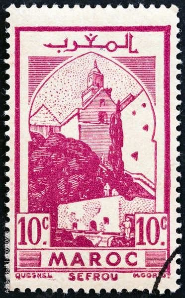 Obraz Mosque at Sefrou (Morocco 1939)