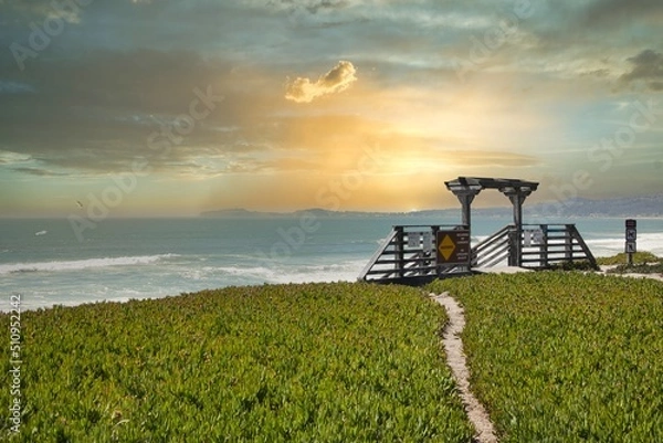 Obraz sunset on the beach