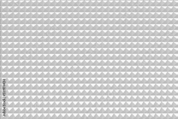 Obraz White Background With Abstract Pyramid Cubes