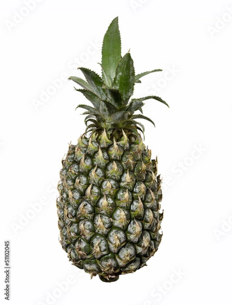 Fototapeta pineapple isolated on white