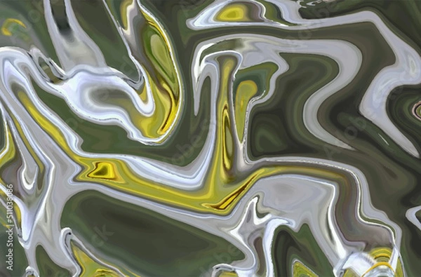 Obraz Colorful Liquid Background desing, Fluid painting abstract texture,aet technique. can be used for background or wallpaper