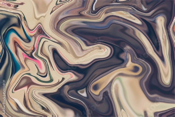 Obraz Colorful Liquid Background desing, Fluid painting abstract texture,aet technique. can be used for background or wallpaper