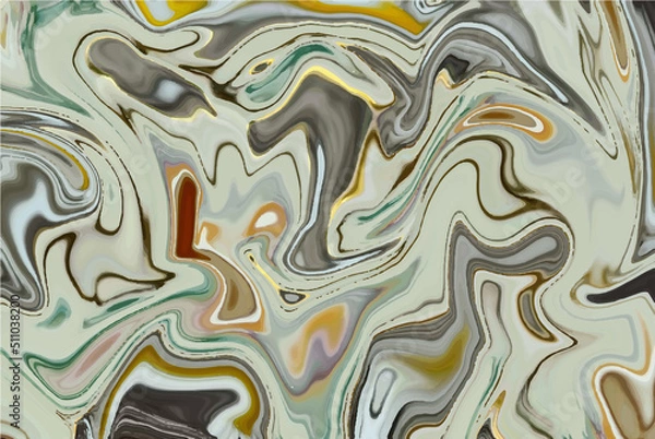 Obraz Colorful Liquid Background desing, Fluid painting abstract texture,aet technique. can be used for background or wallpaper