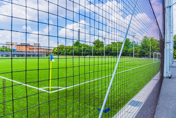 Obraz サッカーのフィールド