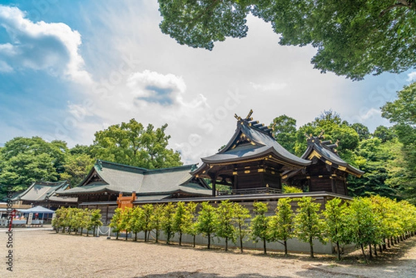 Obraz 埼玉県久喜市　鷲宮神社　聖地