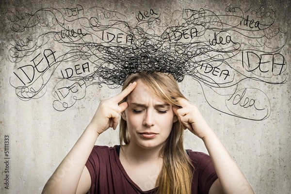 Obraz Ich denke was, was du nicht...