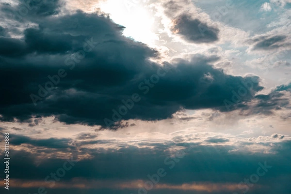 Obraz clouds in the sky