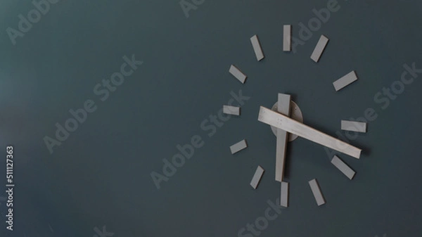 Obraz clock on a wall