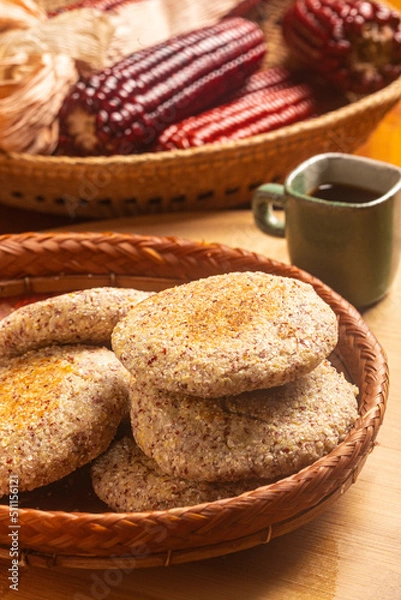 Obraz Arepas de milho crioulo