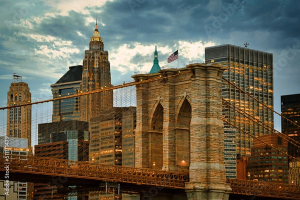 Obraz brooklin bridge