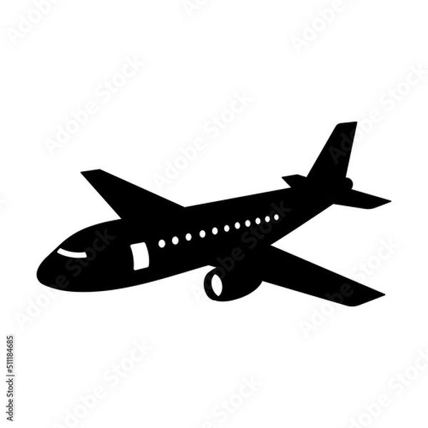 Fototapeta airplane vector